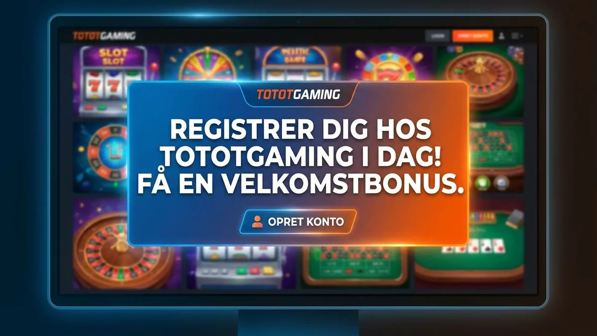 Registrering med bonus